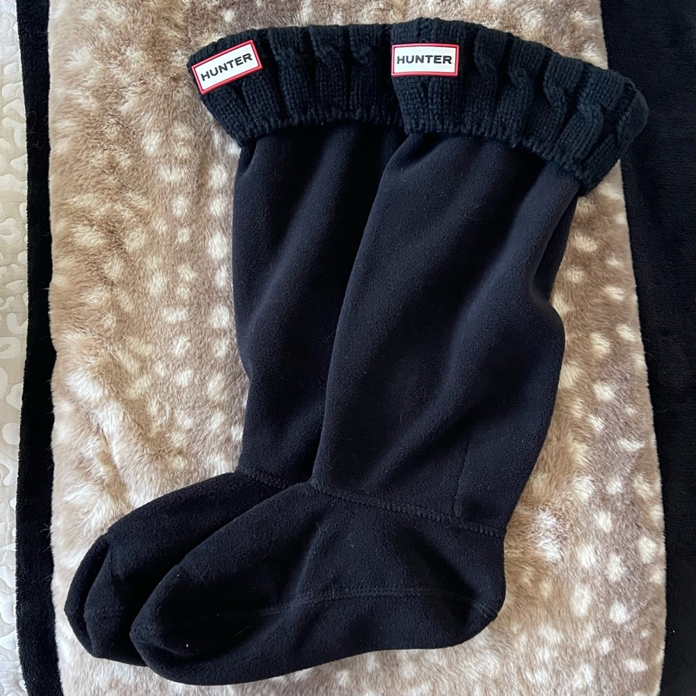 NWOT Hunter Cable-knit Boot Socks
